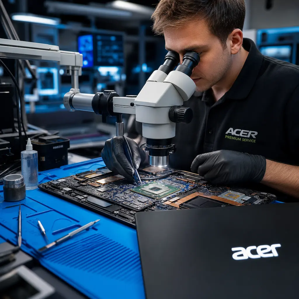 Замена видеокарты ноутбука Acer в Истре
