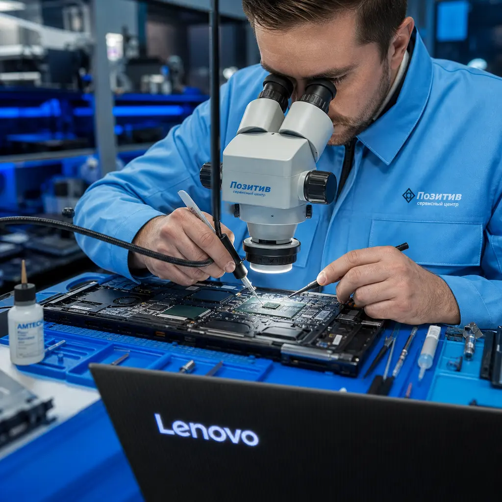 Замена видеокарты ноутбука Lenovo в Истре