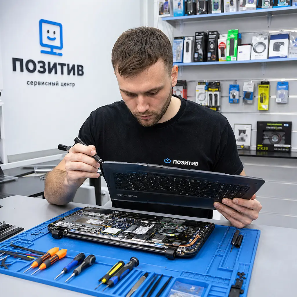 заменить клавиатуру на ноутбуке Emachines в Истре