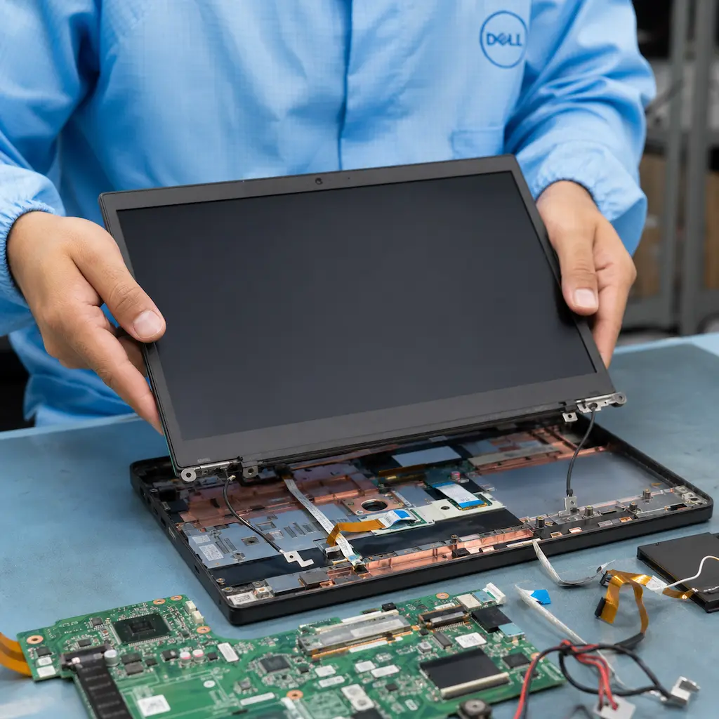 заменить матрицу ноутбука Dell в Истре