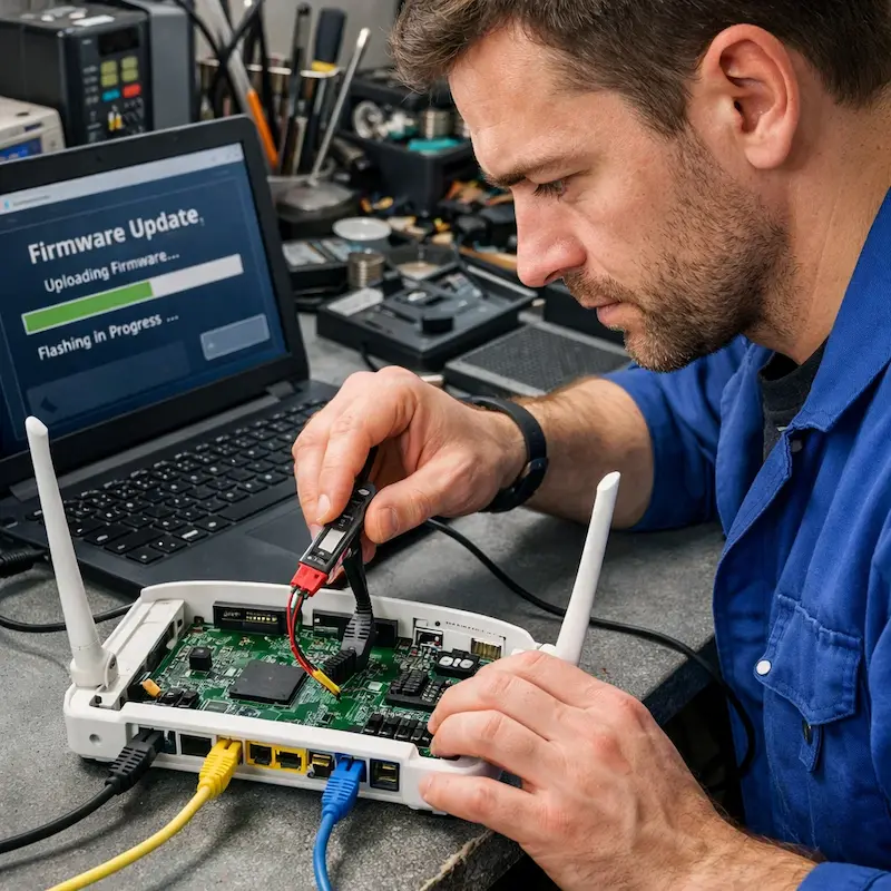 Обновление прошивки роутера в Истре