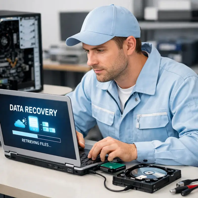 Восстановление данных и файлов в Истре