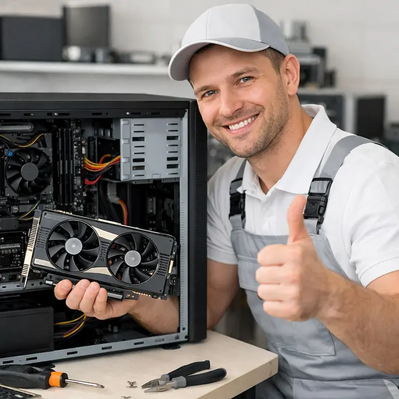 Замена видеокарты ПК в Истре