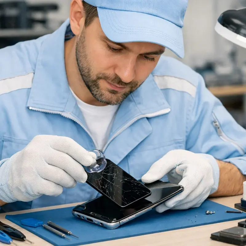 Заменить сенсорное стекло на смартфоне в Истре